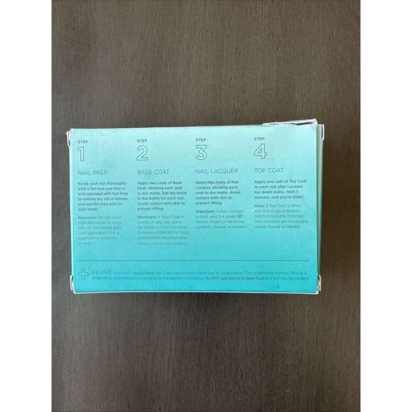 Dazzle Dry Mini Kit 4 Step System - Red Hot Chili, True Red! RR701 - Picture 9 of 10